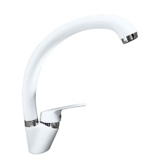 Смеситель для кухни GranFest 3323 цвет Иней