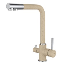 Смеситель для кухни GranFest 3611 цвет Бежевый