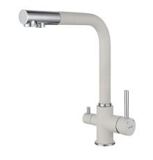 Смеситель для кухни GranFest 3611 цвет Иней