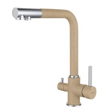 Смеситель для кухни GranFest 3611 цвет Песочный