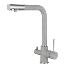 Смеситель для кухни GranFest 3611 цвет Серый