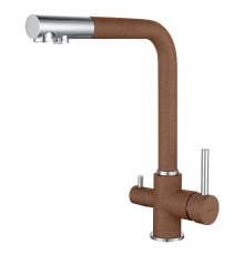 Смеситель для кухни GranFest 3611 цвет Терракот