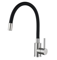 Смеситель для кухни GranFest 5433 цвет Черный