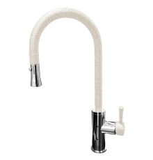 Смеситель для кухни GranFest 7652 цвет Белый