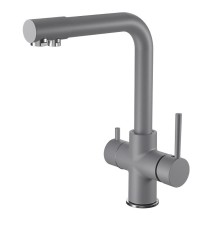 Смеситель для кухни GranFest GF-Z-5423 цвет Темно-серый