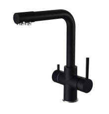 Смеситель для кухни GranFest GF-Z-5423 цвет Черный