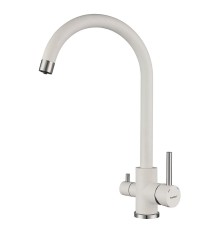 Смеситель для кухни GranFest Z-5420 цвет Белый