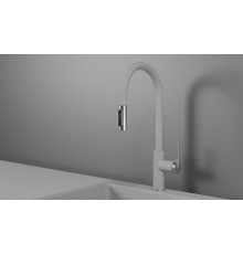 Смеситель для кухни Granula 8168 цвет Базальт