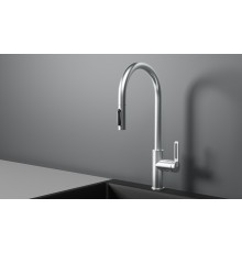 Смеситель для кухни Granula 8168 цвет Нержавеющая сталь