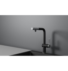 Смеситель для кухни Granula 8169 цвет Шварц