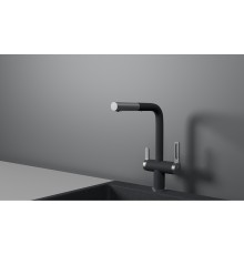 Смеситель для кухни Granula 8170 цвет Графит