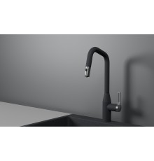 Смеситель для кухни Granula 8171 цвет Графит