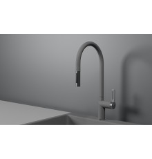 Смеситель для кухни Granula 8172 цвет Алюминиум