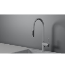 Смеситель для кухни Granula 8172 цвет Базальт