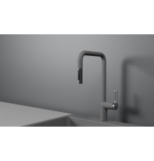 Смеситель для кухни Granula 8173 цвет Алюминиум