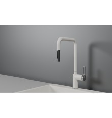 Смеситель для кухни Granula 8173 цвет Арктик