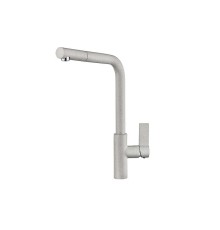 Смеситель для кухни Granula 2502 цвет Базальт