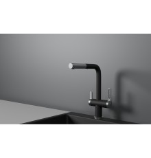 Смеситель для кухни Granula 8170 цвет Шварц