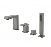 Смеситель на борт ванны Grocenberg GB6008-1BG цвет Графит