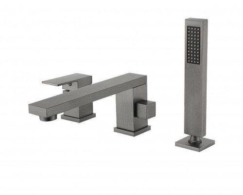 Смеситель на борт ванны Grocenberg GB6008BG цвет Графит