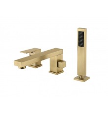 Смеситель на борт ванны Grocenberg GB6008MG цвет Золото матовое