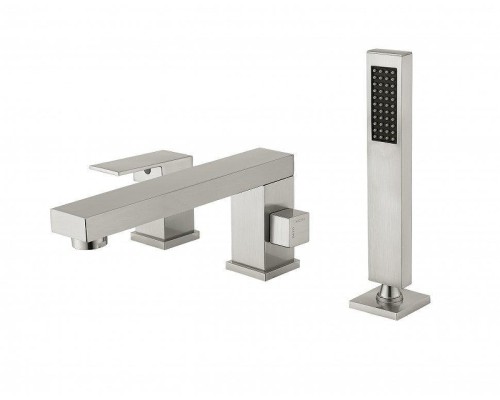 Смеситель на борт ванны Grocenberg GB6008NK цвет Никель