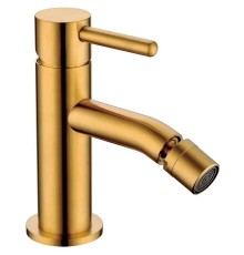 Смеситель для биде Grocenberg GB2094GL Золото брашированное