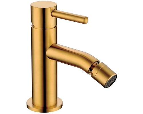 Смеситель для биде Grocenberg GB2094GL Золото брашированное