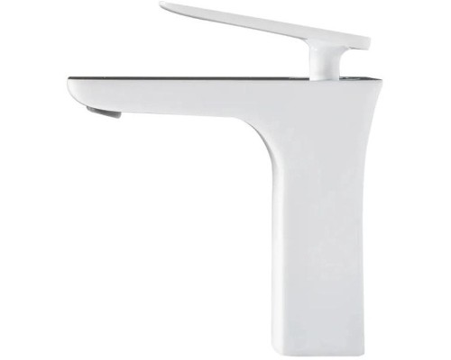 Смеситель для раковины Grocenberg GB1001NWC Белый Хром