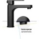 Смеситель для раковины Grocenberg GB1011BL Черный матовый