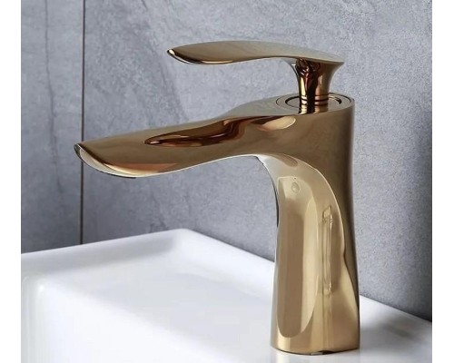 Смеситель для раковины Grocenberg GB2001GO Золото