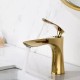 Смеситель для раковины Grocenberg GB2001GO Золото