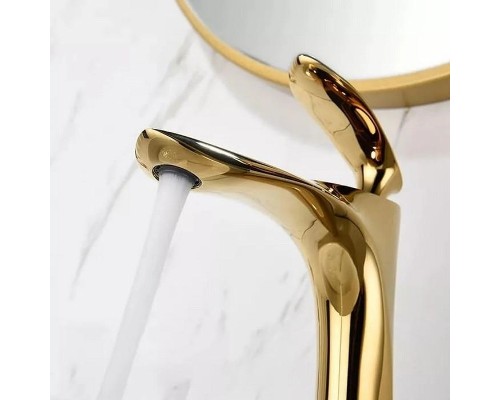 Смеситель для раковины Grocenberg GB2001GO Золото