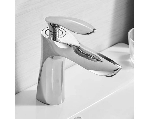 Смеситель для раковины Grocenberg GB2001CR Хром