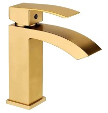 Смеситель для раковины Grocenberg GB2007MG Золото матовое