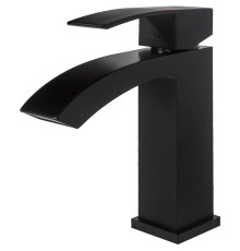 Смеситель для раковины Grocenberg GB2007BL Черный матовый