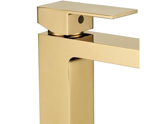 Смеситель для раковины Grocenberg GB2008GO Золото