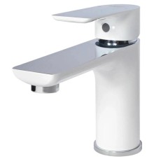 Смеситель для раковины Grocenberg GB2009WC Белый Хром