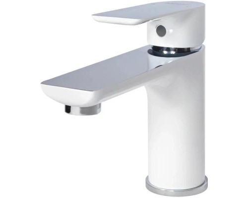 Смеситель для раковины Grocenberg GB2009WC Белый Хром