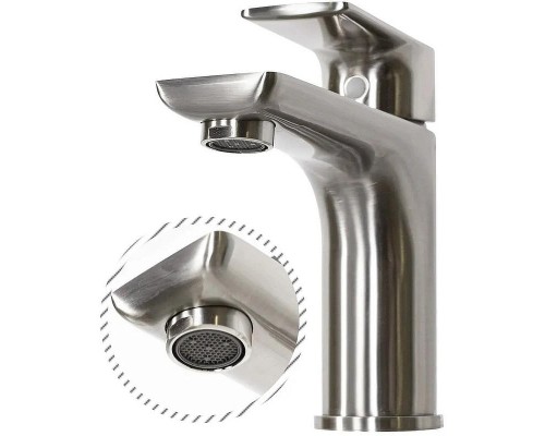 Смеситель для раковины Grocenberg GB2009NK Никель