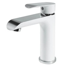 Смеситель для раковины Grocenberg GB2010WC Белый Хром