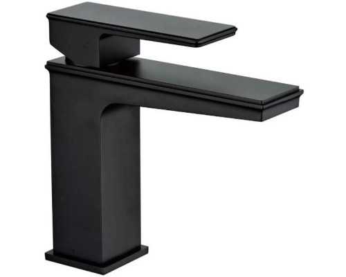 Смеситель для раковины Grocenberg GB2088BL Черный матовый