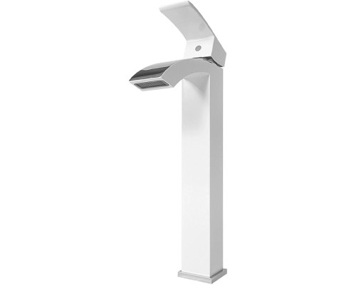 Смеситель для раковины Grocenberg GB3007WC Белый Хром