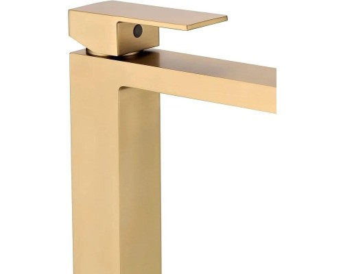 Смеситель для раковины Grocenberg GB3008MG Золото матовое