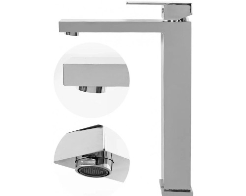 Смеситель для раковины Grocenberg GB3008CR Хром