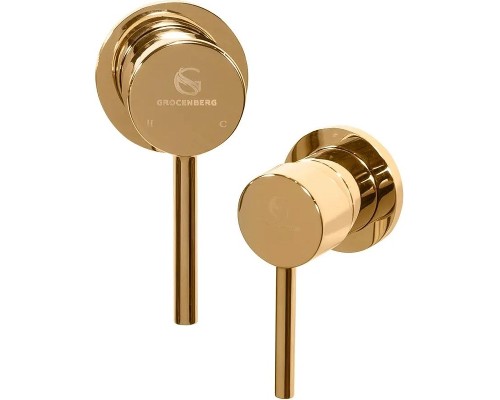 Смеситель для раковины Grocenberg GB511GO Золото