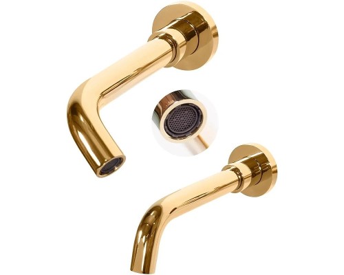 Смеситель для раковины Grocenberg GB511GO Золото