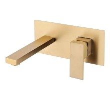 Смеситель для раковины Grocenberg GB588MG Золото матовое