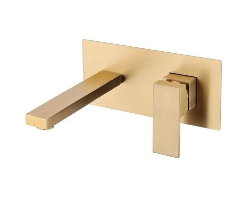 Смеситель для раковины Grocenberg GB588MG Золото матовое