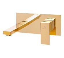 Смеситель для раковины Grocenberg GB588GO Золото